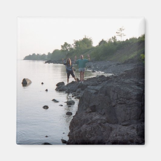 Greg & Dan Lake Superior Magneet (Voorkant)