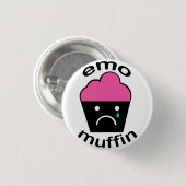 Greg de Emo Muffin Ronde Button 3,2 Cm (Voorkant /achterkant)