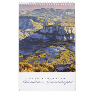 Greg Hargarten Calendrier des paysages canadiens