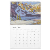 Greg Hargarten Calendrier des paysages canadiens (Jan 2026)