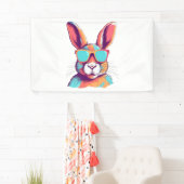 Greg het konijn met bril spandoek (Insitu)