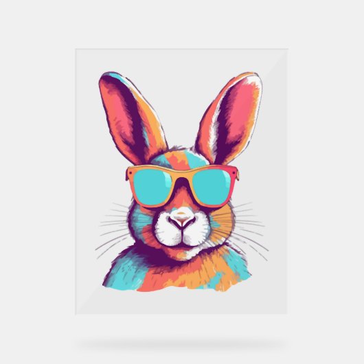 Greg le lapin avec des lunettes (Recto)