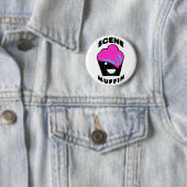 Greg the Scene Muffin Ronde Button 5,7 Cm (In situ)
