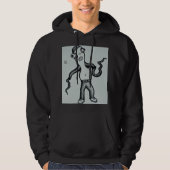 "Gregg the Unshirted" pullover hoodie (Devant)