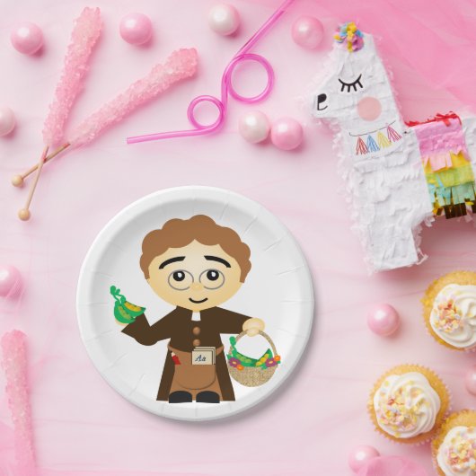 Gregor Mendel Papieren Bordje (Feest)