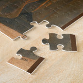 Gregoriaanse monnik in gebed met volle Cassock Legpuzzel (Zijkant)