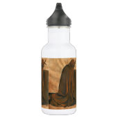 Gregoriaanse monnik in gebed met volle Cassock Waterfles (Rechts)