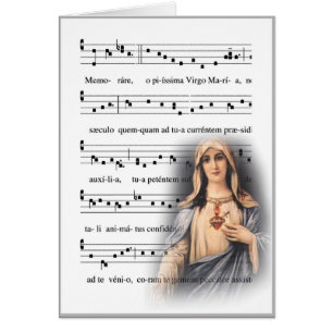 Gregorian Chant Memorare Music Maagd Mary