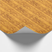 Gregorian chant muziekscore cadeaupapier (Hoek)