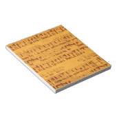 Gregorian chant muziekscore notitieblok (Schuin)