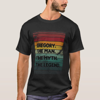 Gregorius de Mannen De mythe De legende voor Manne T-shirt