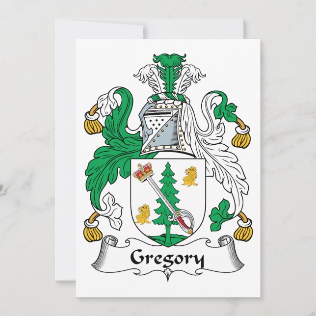 Gregory Family Crest (Voorkant)