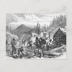 Gregory Gold Diggings, Colorado Briefkaart