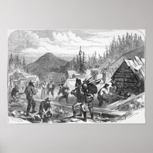 Gregory Gold Diggings, Colorado Poster