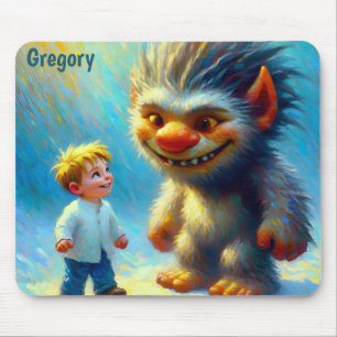 GREGORY ~ Halloween monster Muismat
