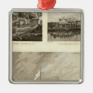 Gregory House, Doane, Thompson residentie Metalen Ornament