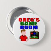 Greg's Game Room Button (Voorkant /achterkant)
