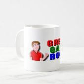 Greg's Game Room Logo Mug 11 oz (Devant gauche)