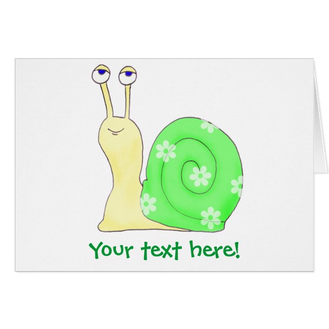 Grêlez l'escargot (Devant horizontal)