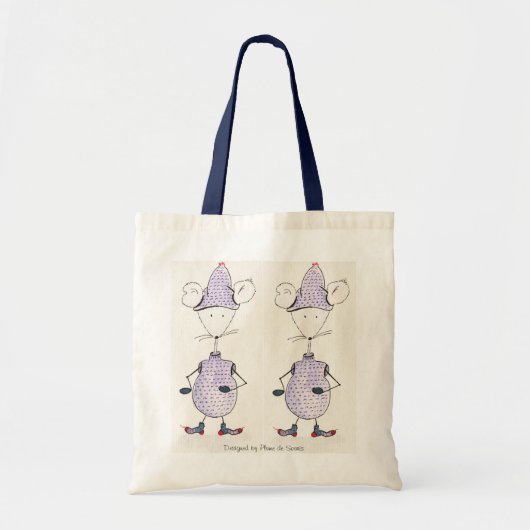 Grelotte, Grelotte, Designed by Muis Pen Tote Bag (Voorkant)