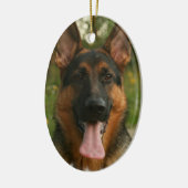 Greman Shepherd Ornament (Links)