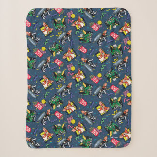 Gremlins™ 80's Retrowave Patroon Sherpa Deken