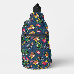 Gremlins™ 80's Retrowave Patroon Sling Bag