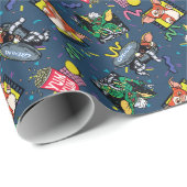 Gremlins™ 80's Retrowave Pattern Cadeaupapier (Rol Hoek)