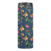 Gremlins™ 80's Retrowave Pattern Thermosbeker (Achterkant)