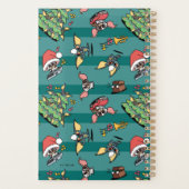 Gremlins | Cute Comic-kerstpatroon Planner (Achterkant)