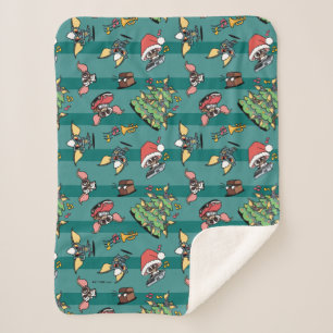 Gremlins   Cute Comic-kerstpatroon Sherpa Deken