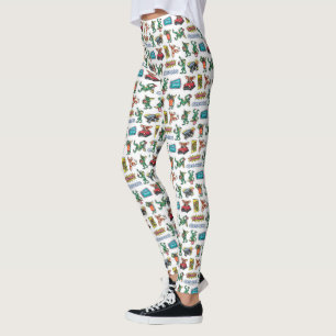 Gremlins™ Sticker Plezier Patroon Leggings