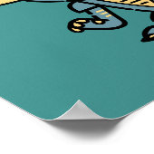 Gremlins | Stripe Cute Comic Character Poster (Hoek)