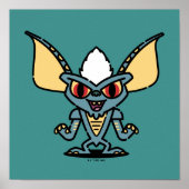 Gremlins | Stripe Cute Comic Character Poster (Voorkant)