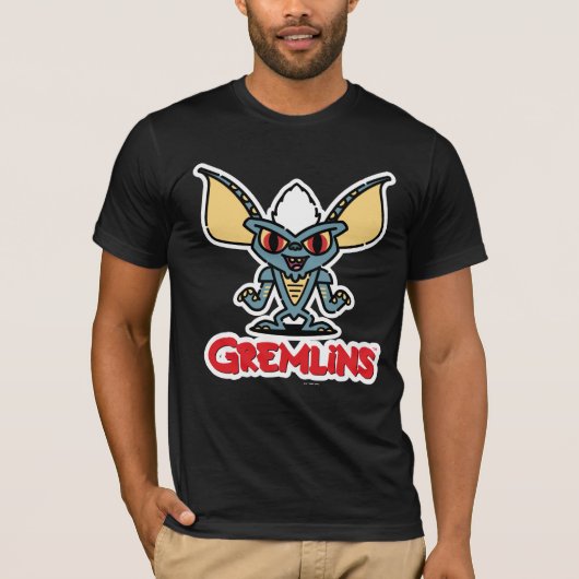 Gremlins | Stripe Cute Comic Character T-shirt (Voorkant)