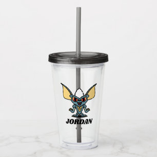 Gremlins Stripe Cute Comic Jouw namen toevoege Acryl Drinkbeker