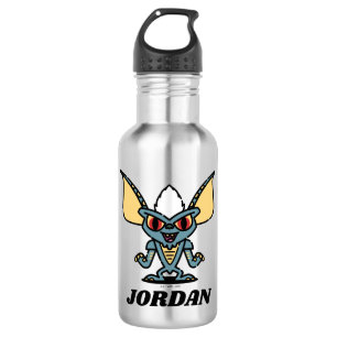 Gremlins   Stripe Cute Comic   Jouw namen toevoege Waterfles