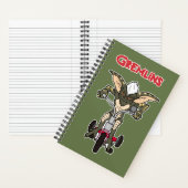 Gremlins | Stripe Riding Tricycle Notitieboek (Binnen)