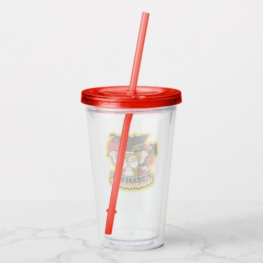 Gremlins | Stripe Scaring Gizmo Acryl Drinkbeker (Achterkant)