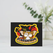 Gremlins | Stripe Scaring Gizmo Briefkaart (Staand voorkant)