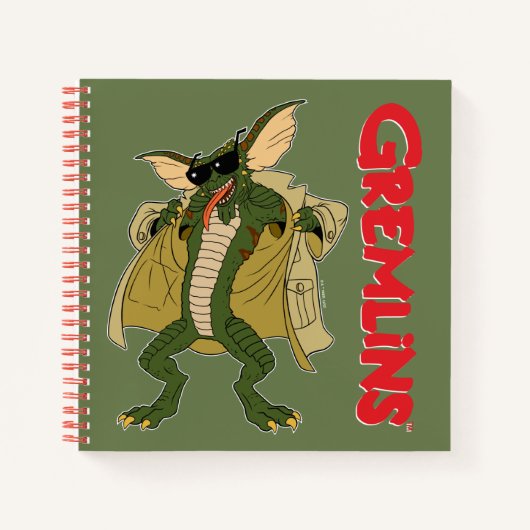 Gremlins | Stripe tapijtflits Notitieboek (Voorkant)