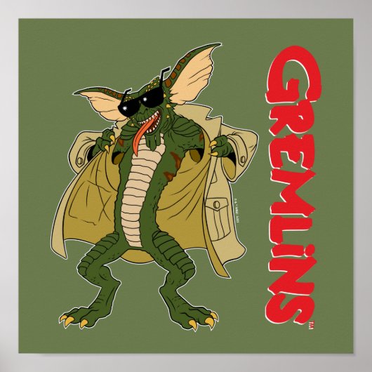 Gremlins | Stripe tapijtflits Poster (Voorkant)