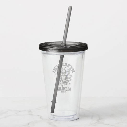 Gremlins | Stripe We zijn terug Acryl Drinkbeker (Achterkant)