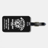 Gremlins | Stripe We zijn terug Bagagelabel (Achterkant horizontaal)