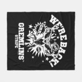 Gremlins | Stripe We zijn terug Fleece Deken (Voorkant (Horizontaal))
