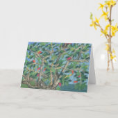 Grenada-amandelkaart Kaart (Gele Bloem)