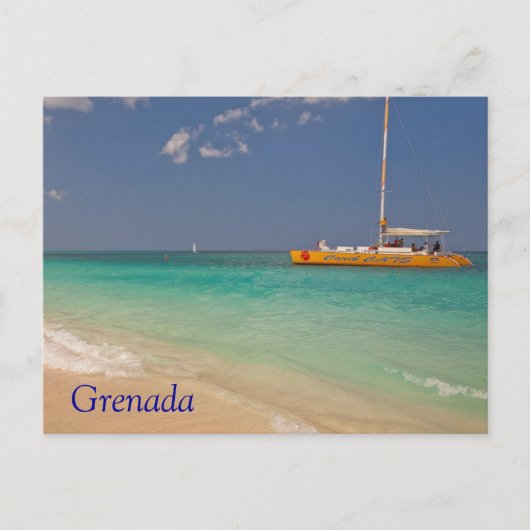 Grenada Beach Briefkaart (Voorkant)