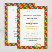 GRENADA CARRIACOU Christelijke Schrift bruiloft Kaart (Voorkant / Achterkant)