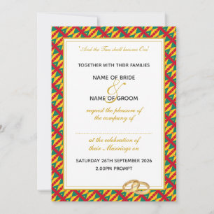 GRENADA CARRIACOU Christelijke scripts bruiloft Kaart