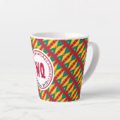 GRENADA CARRIACOU FLAG Patriottic  Latte Mok (Rechterhoek)